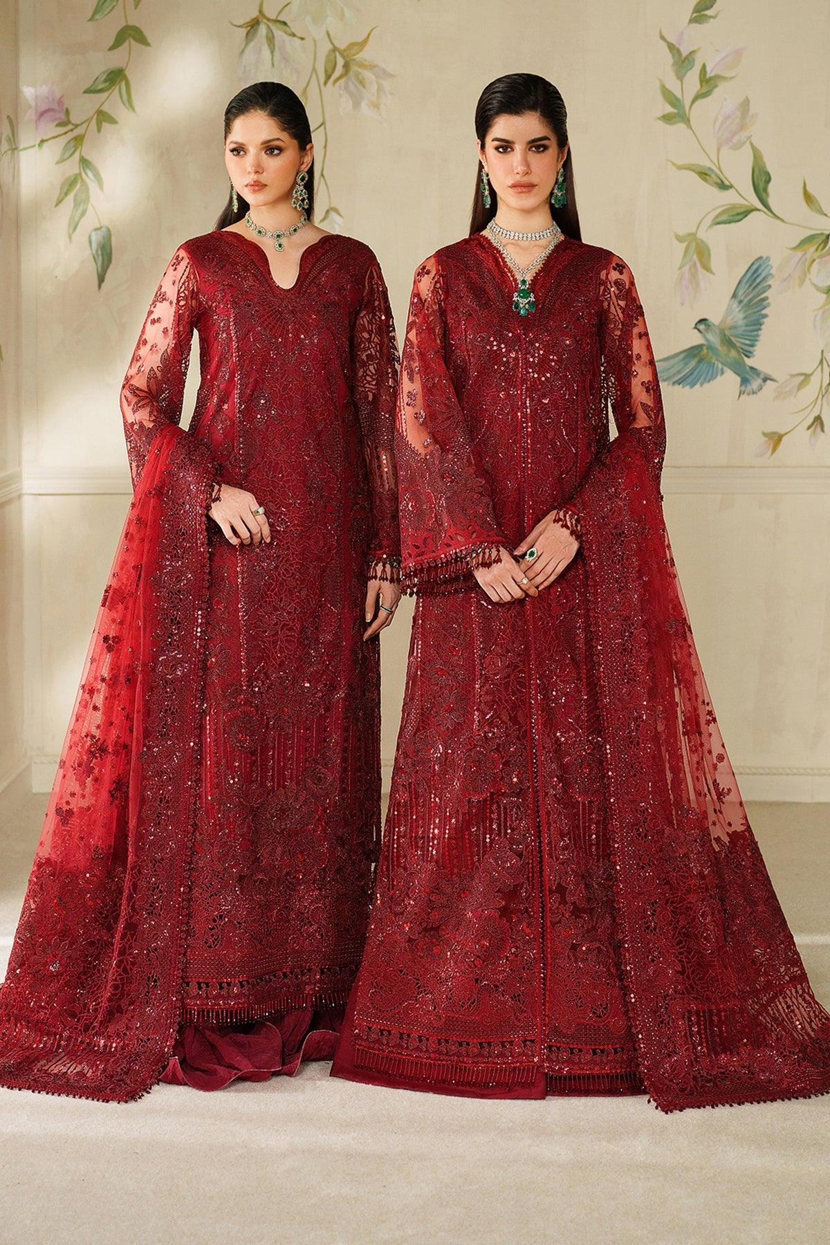 EMBROIDERED NET CH14-01 STITCHED