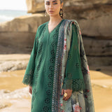 Zainab Chottani Embroidered Chikankari Lawn 3Pc Suit D-01A Aysel