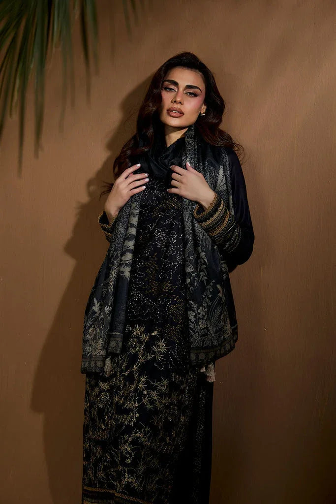 Sobia Nazir | Winter Shawl 25 | Design 1A - Rang-e-Khaas