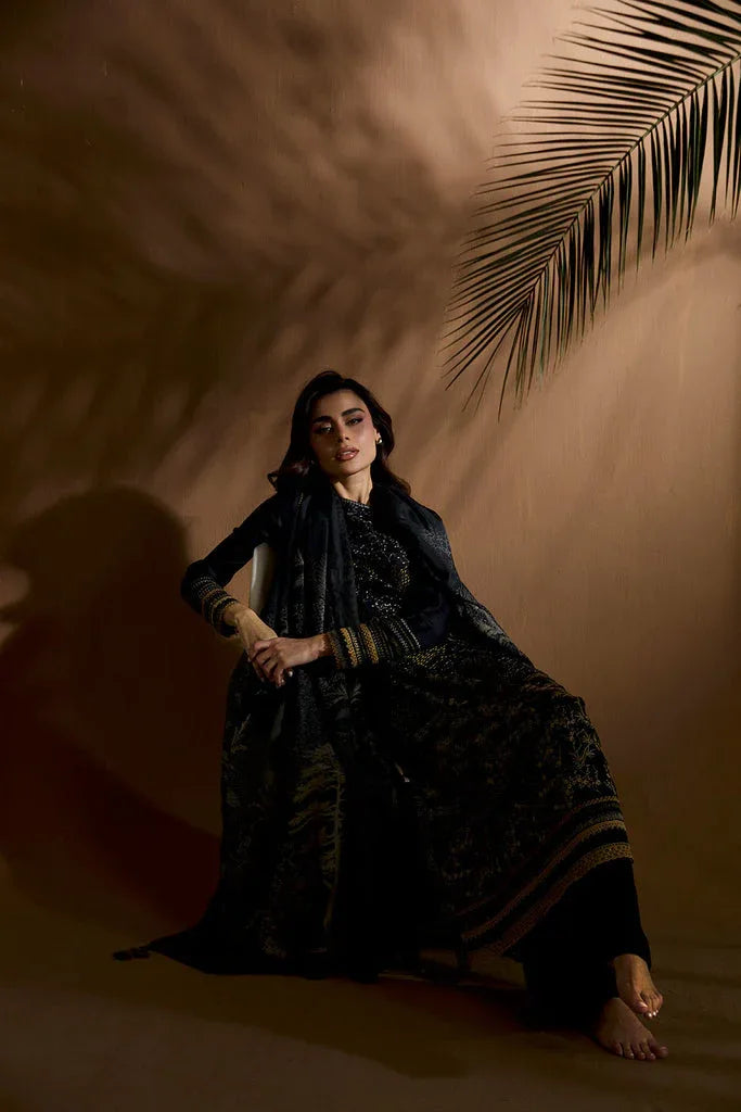 Sobia Nazir | Winter Shawl 25 | Design 1A - Rang-e-Khaas