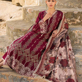 Zainab Chottani Embroidered Chikankari Lawn 3Pc Suit D-01B Aysel