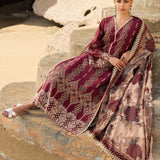 Zainab Chottani Embroidered Chikankari Lawn 3Pc Suit D-01B Aysel
