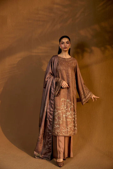 Sobia Nazir | Winter Shawl 25 | Design 1B - Rang-e-Khaas