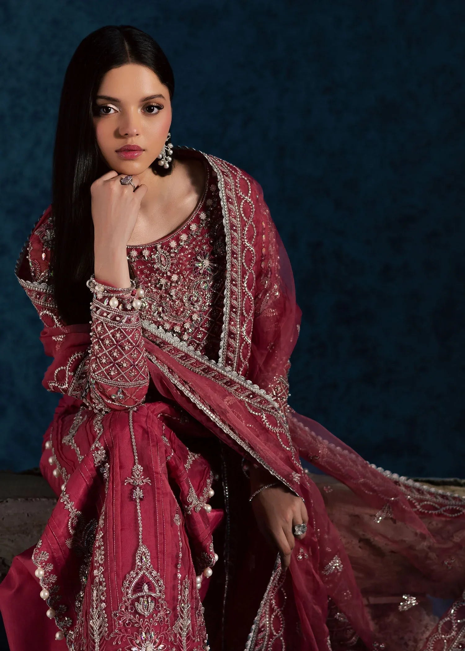Maria Osama Khan | Lamhay Wedding Festive | GULBAHAR - Rang-e-Khaas