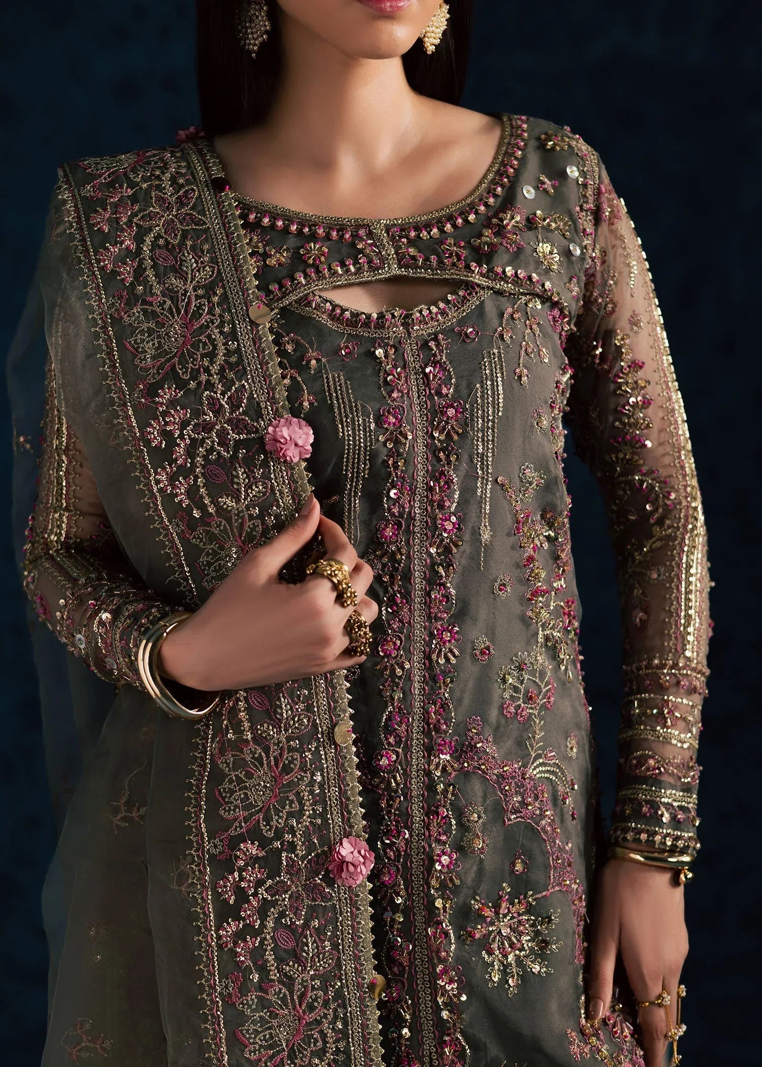 Maria Osama Khan | Lamhay Wedding Festive | SAHAR - Rang-e-Khaas