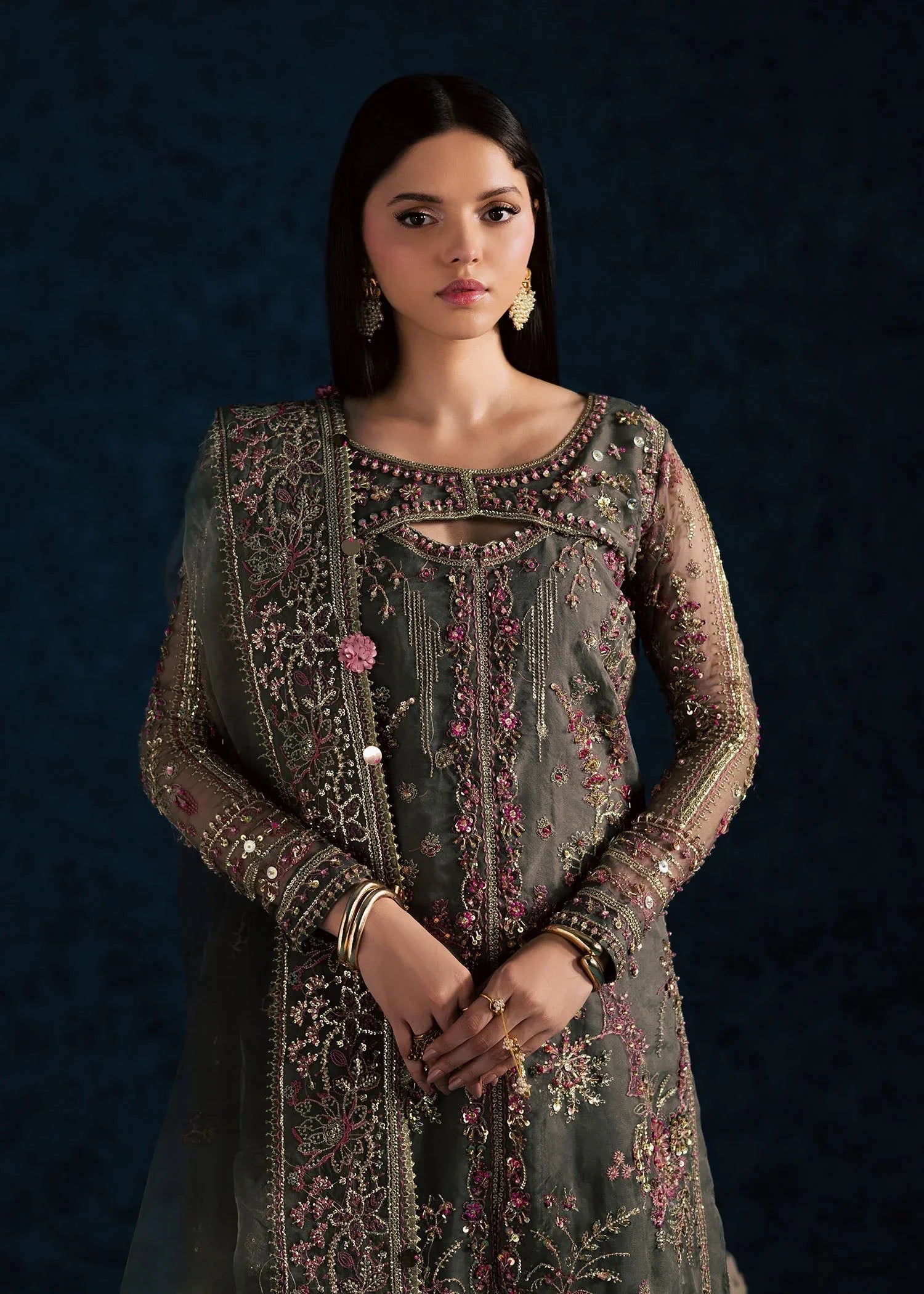 Maria Osama Khan | Lamhay Wedding Festive | SAHAR - Rang-e-Khaas