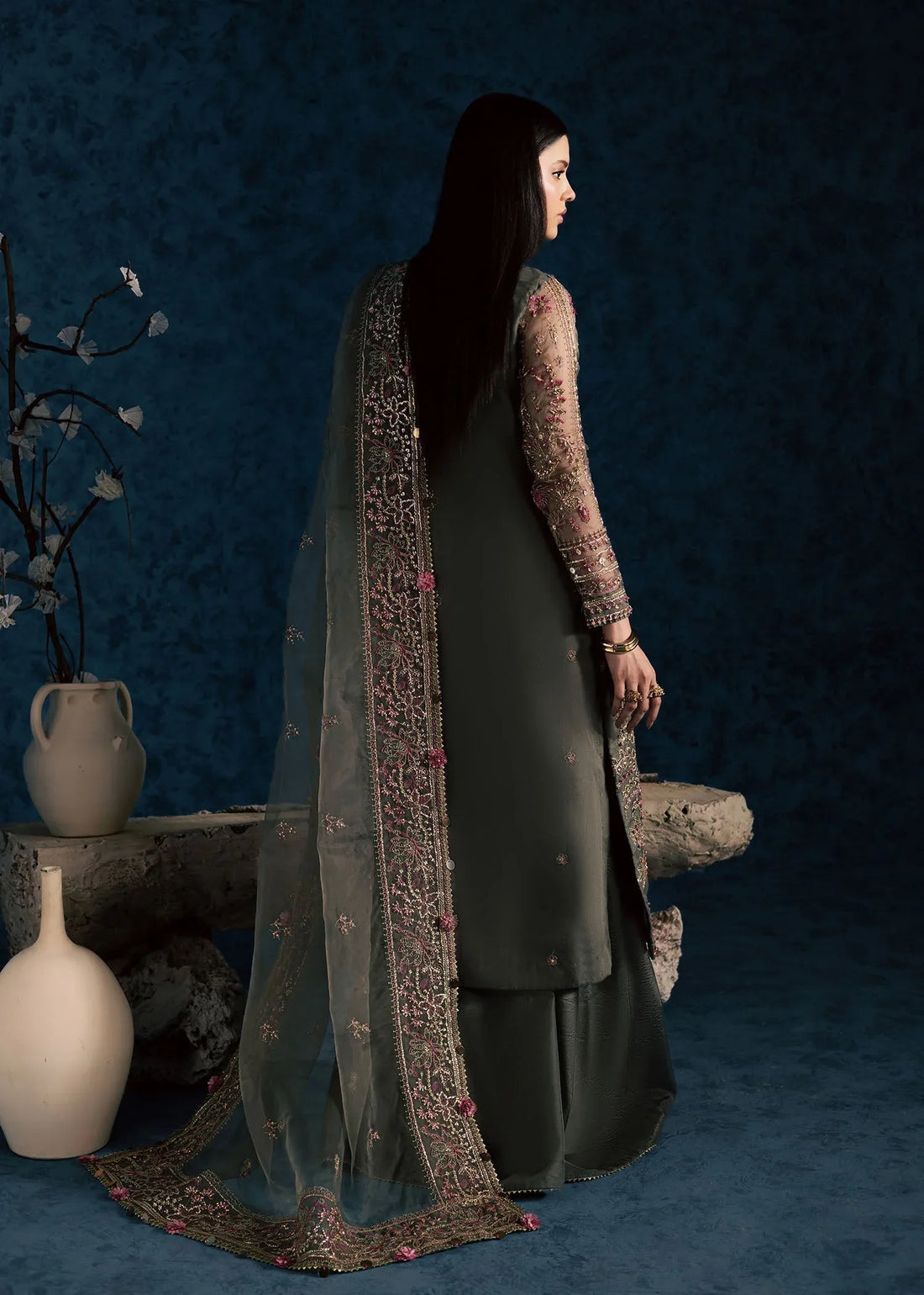 Maria Osama Khan | Lamhay Wedding Festive | SAHAR - Rang-e-Khaas