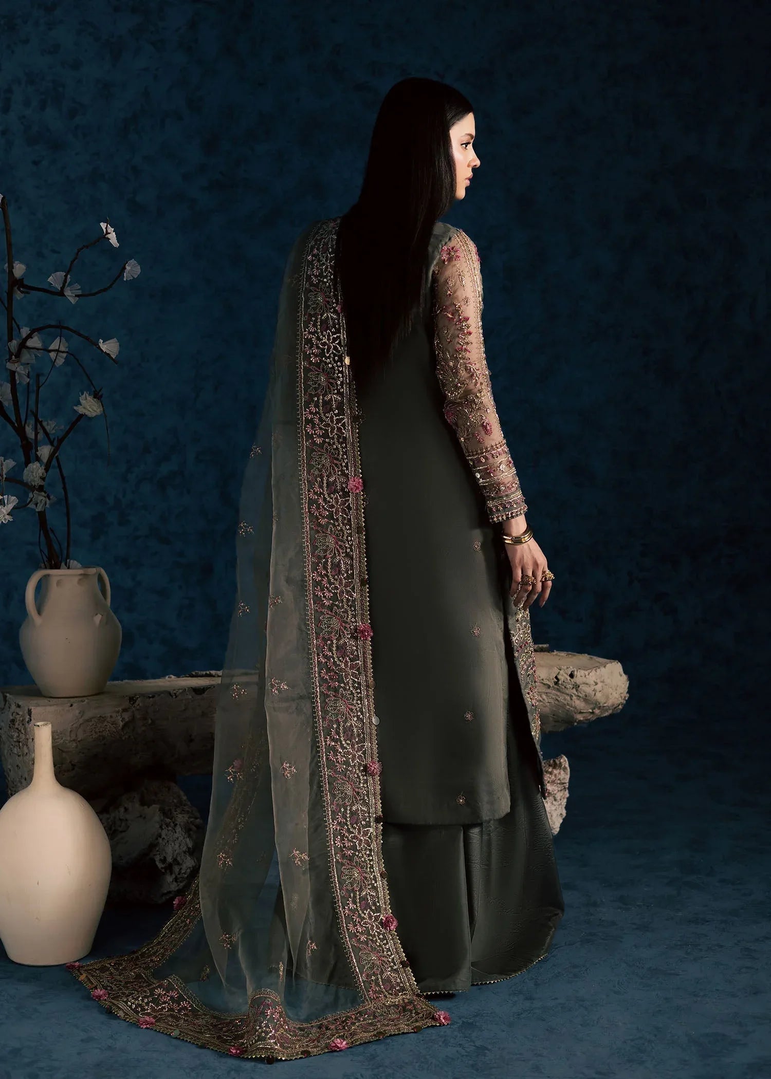 Maria Osama Khan | Lamhay Wedding Festive | SAHAR - Rang-e-Khaas