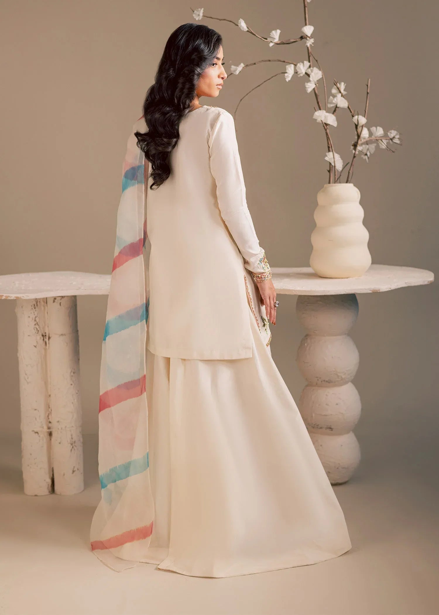 Maria Osama Khan | Noir Bliss Luxury Formals | Pearl Whisper - Rang-e-Khaas