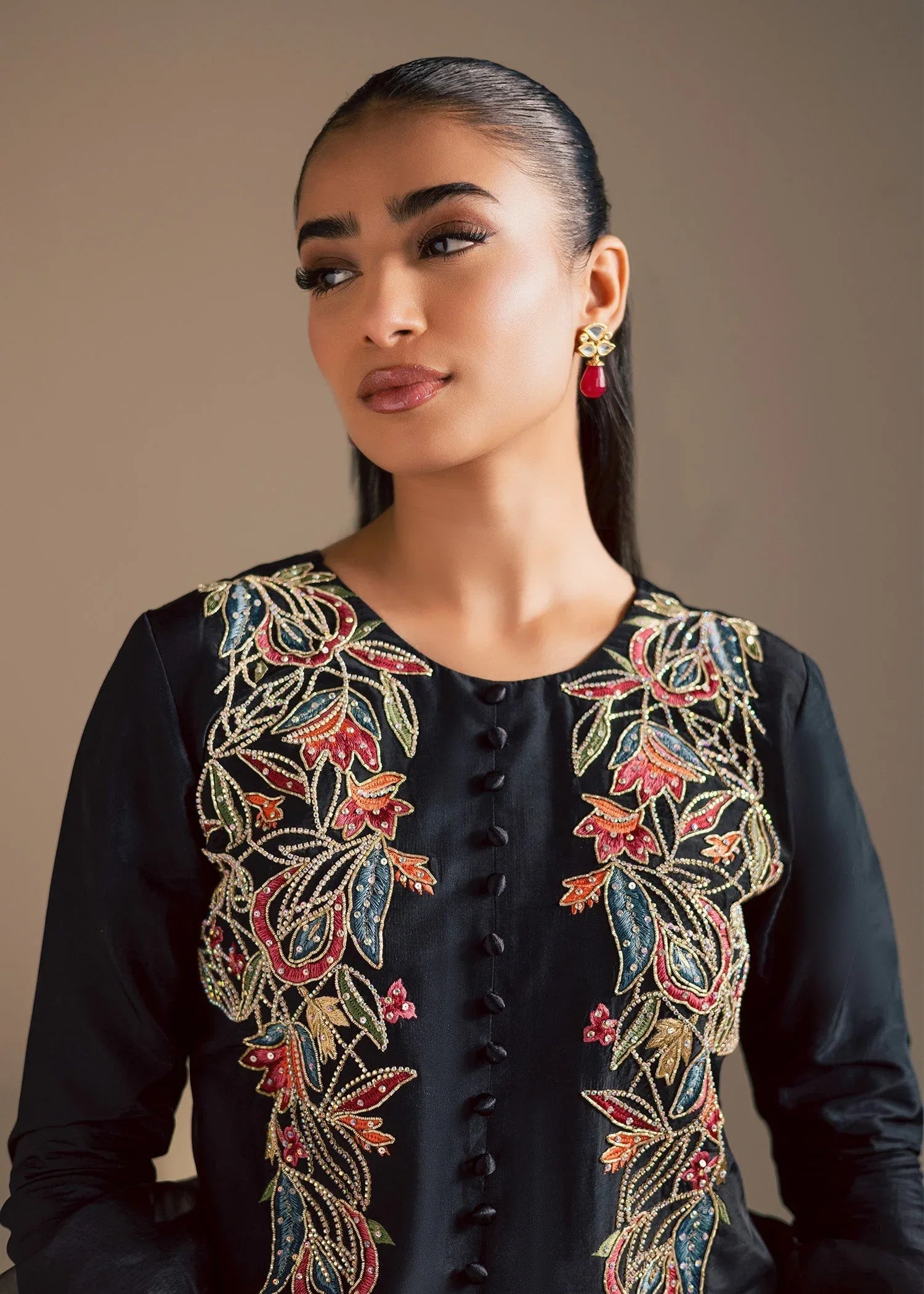 Maria Osama Khan | Noir Bliss Luxury Formals | Midnight Noir - Rang-e-Khaas
