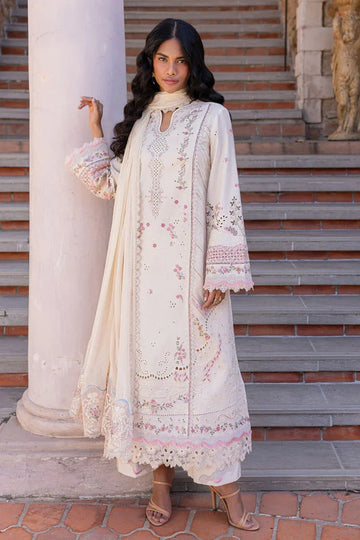 Qalamkar | Q Line Lawn 25 | QM-02 Cheri - Rang-e-Khaas