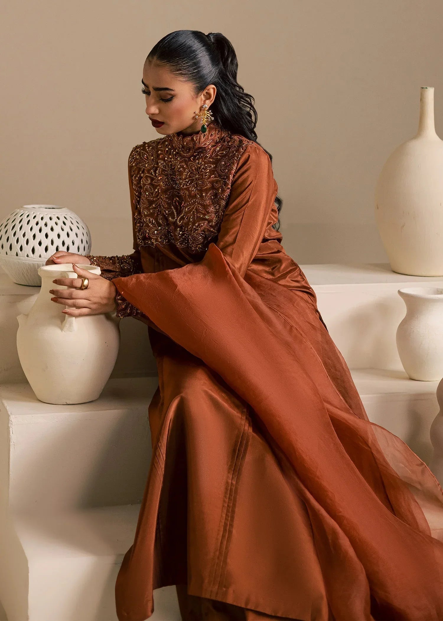 Maria Osama Khan | Noir Bliss Luxury Formals | Coco Dusk - Rang-e-Khaas