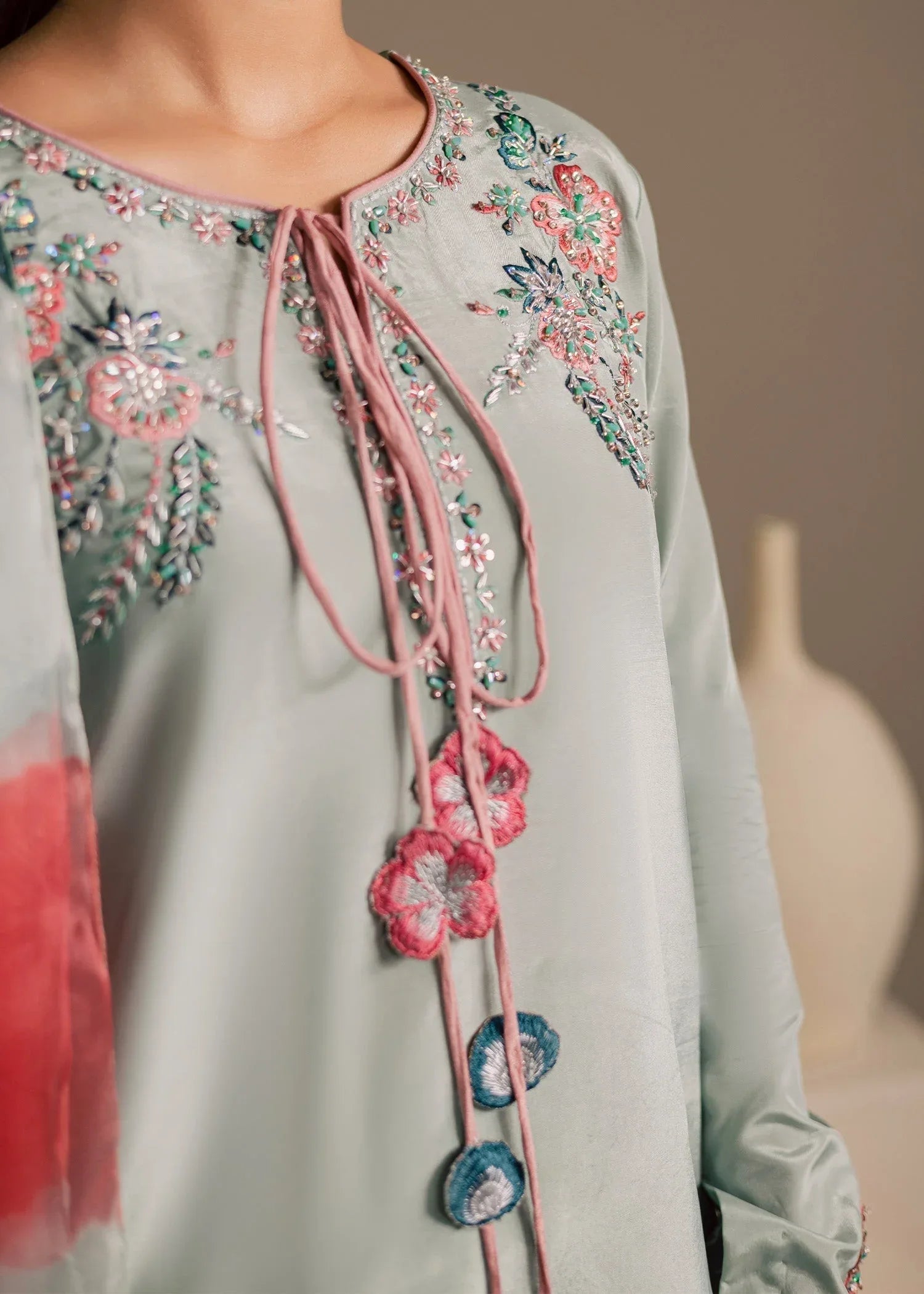 Maria Osama Khan | Noir Bliss Luxury Formals | Ash Mist - Rang-e-Khaas