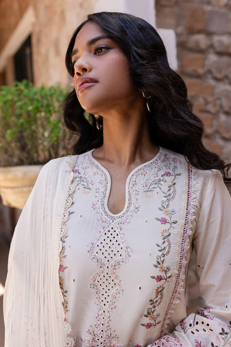 Qalamkar | Q Line Lawn 25 | QM-02 Cheri - Rang-e-Khaas