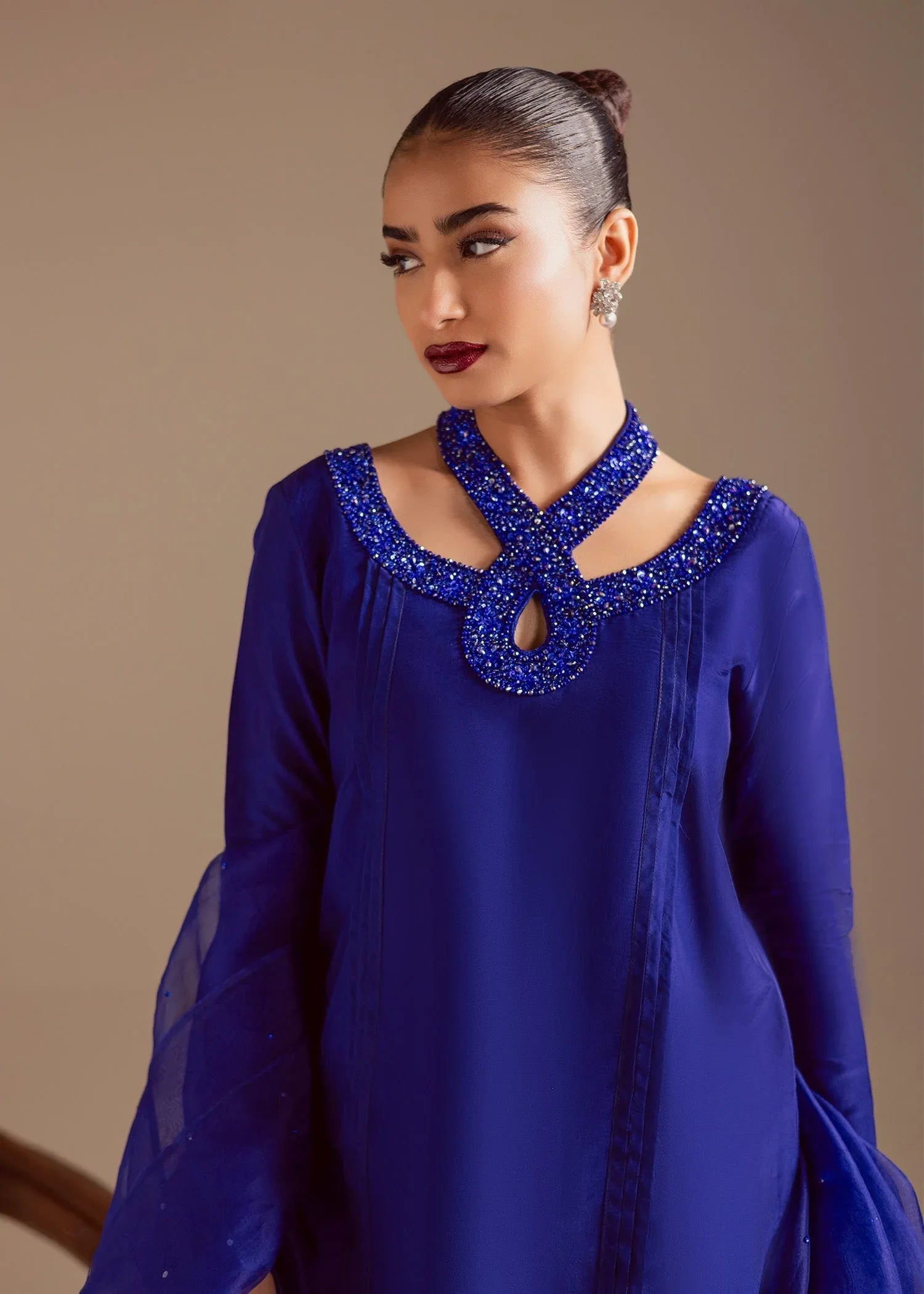 Maria Osama Khan | Noir Bliss Luxury Formals | Majestic Noir - Rang-e-Khaas