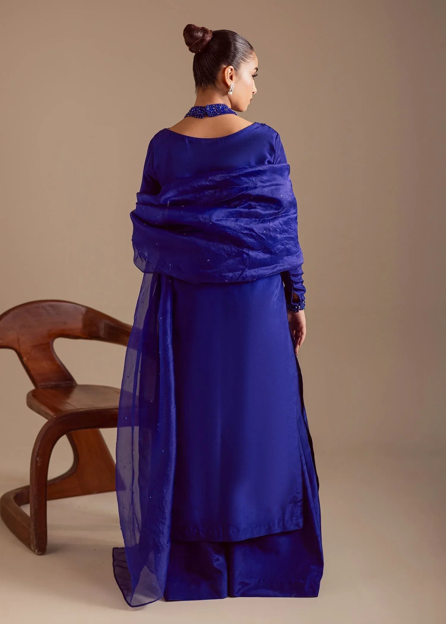Maria Osama Khan | Noir Bliss Luxury Formals | Majestic Noir - Rang-e-Khaas