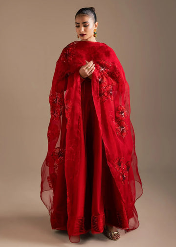 Maria Osama Khan | Noir Bliss Luxury Formals | Scarlet Mirage - Rang-e-Khaas