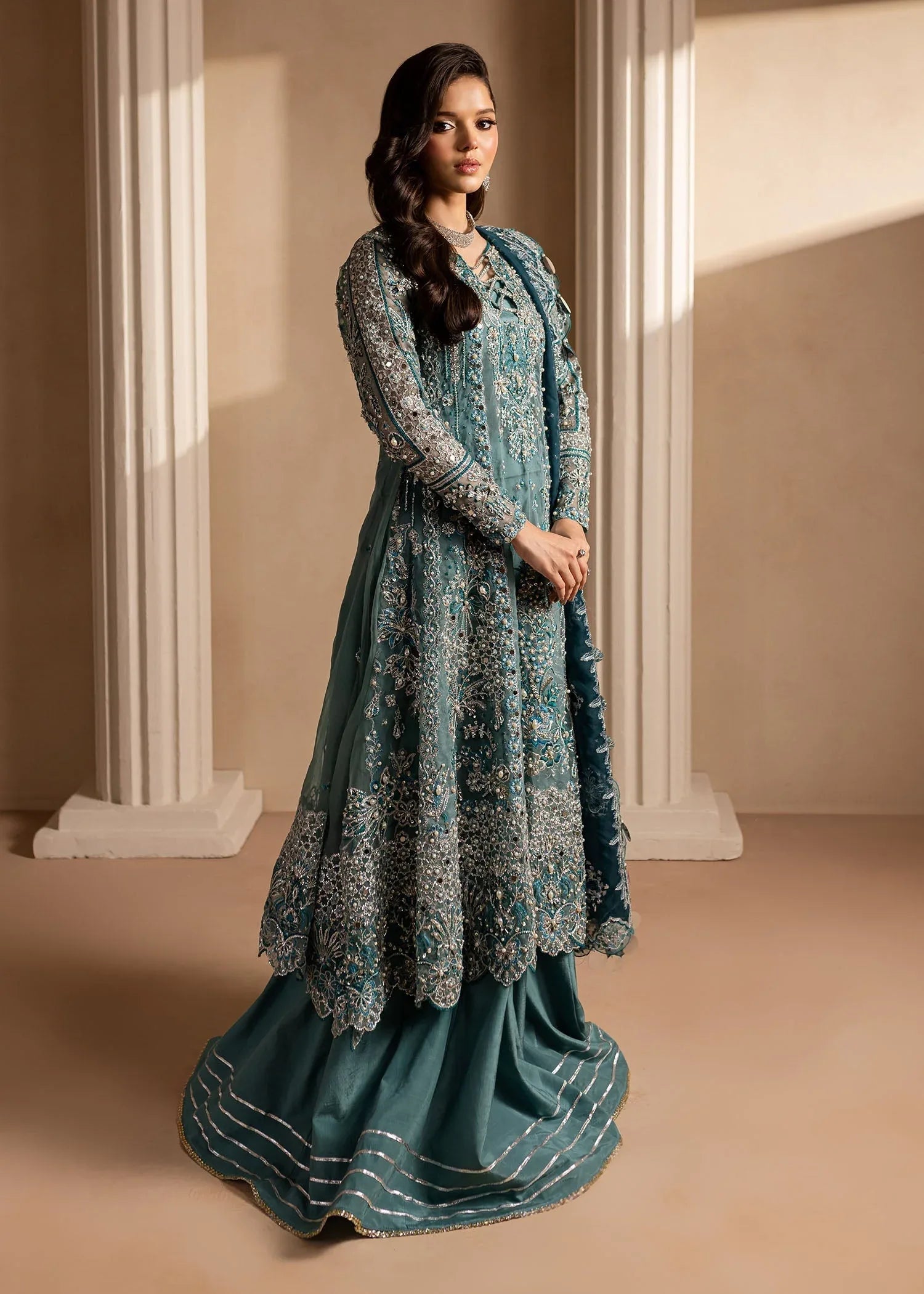 Maria Osama Khan | Lamhay Wedding Festive | Sumbul - Rang-e-Khaas