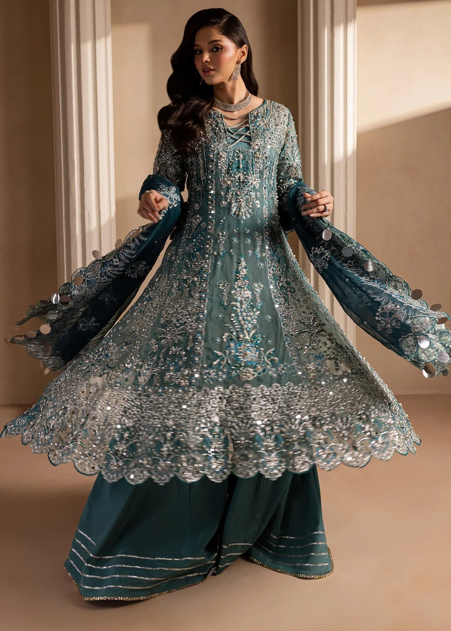 Maria Osama Khan | Lamhay Wedding Festive | Sumbul - Rang-e-Khaas