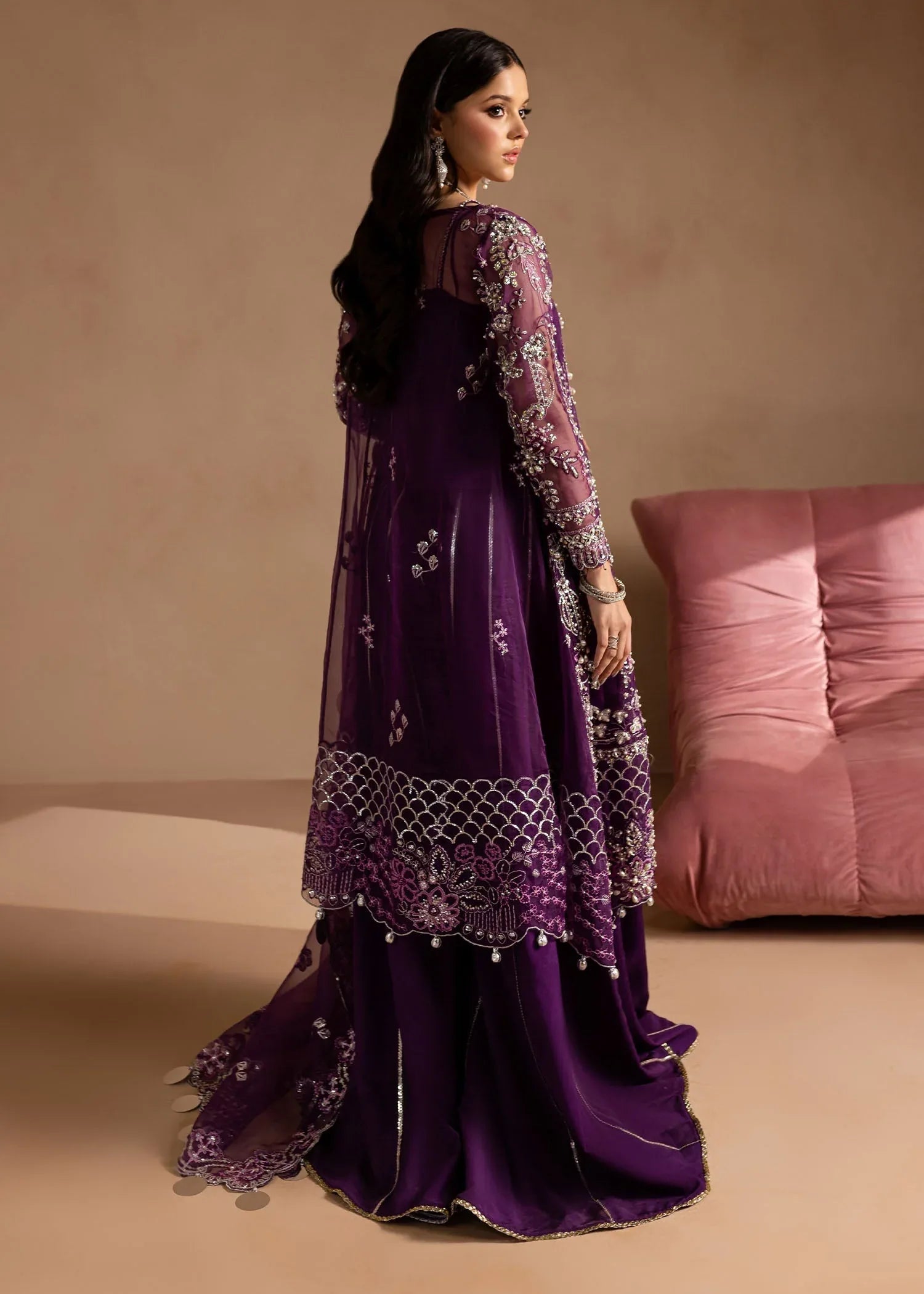Maria Osama Khan | Lamhay Wedding Festive | Sheesham - Rang-e-Khaas