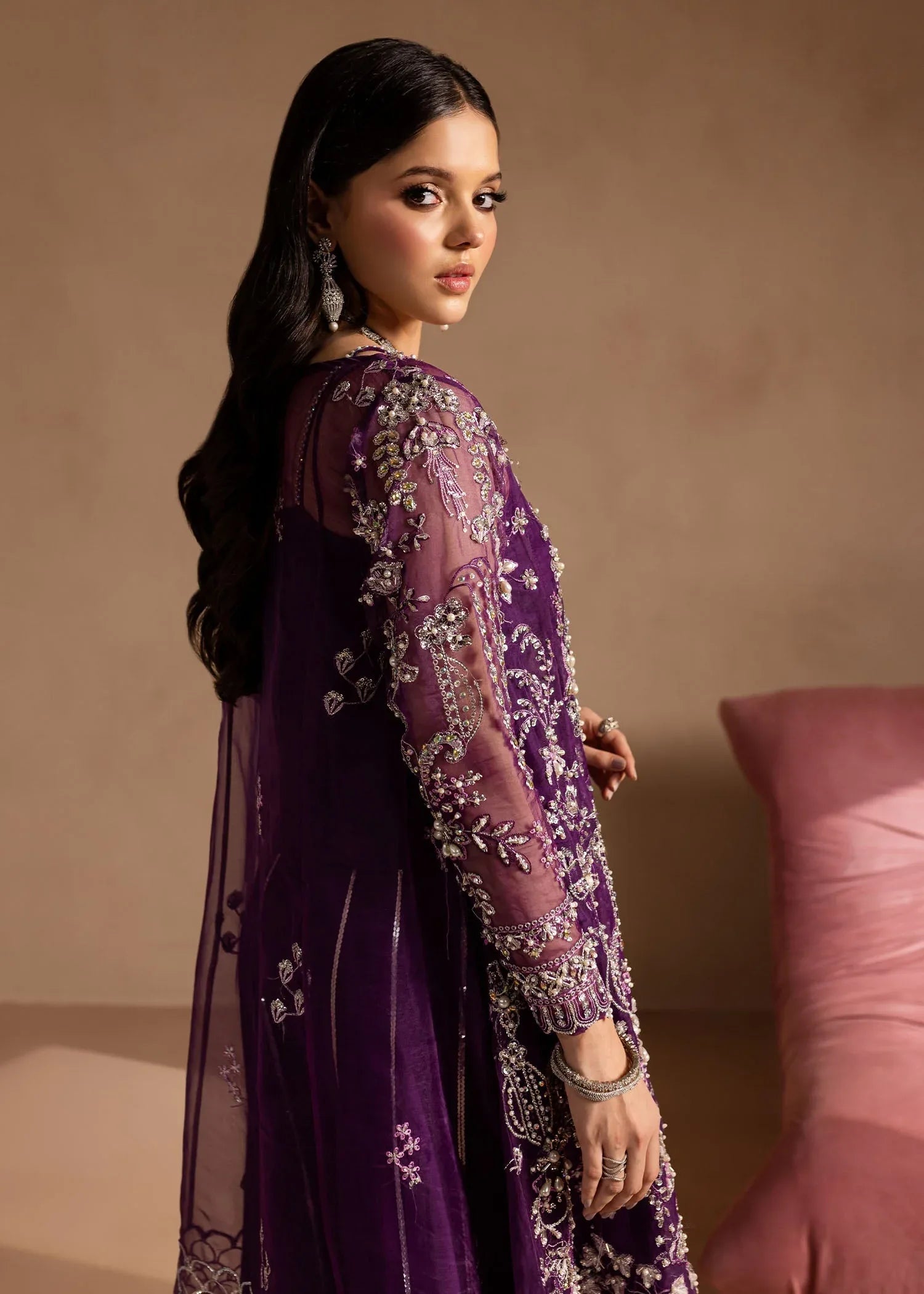 Maria Osama Khan | Lamhay Wedding Festive | Sheesham - Rang-e-Khaas