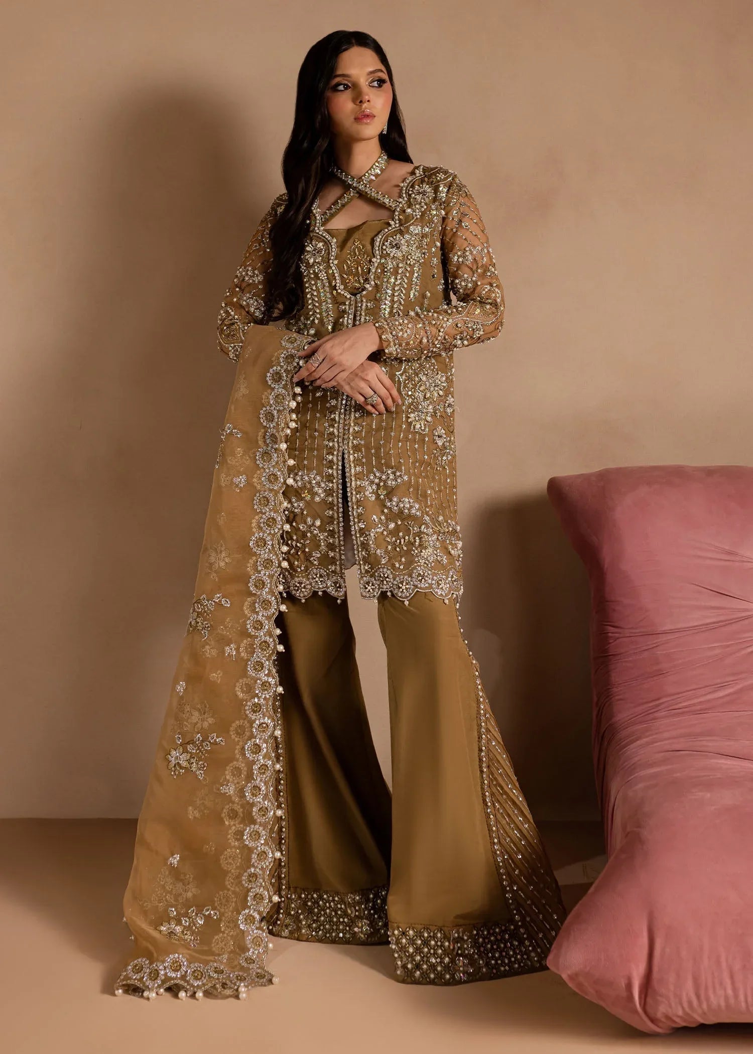 Maria Osama Khan | Lamhay Wedding Festive | Sabahat - Rang-e-Khaas