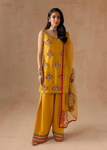 Maria Osama Khan | Noir Bliss Luxury Formals | Marigold Muse - Rang-e-Khaas