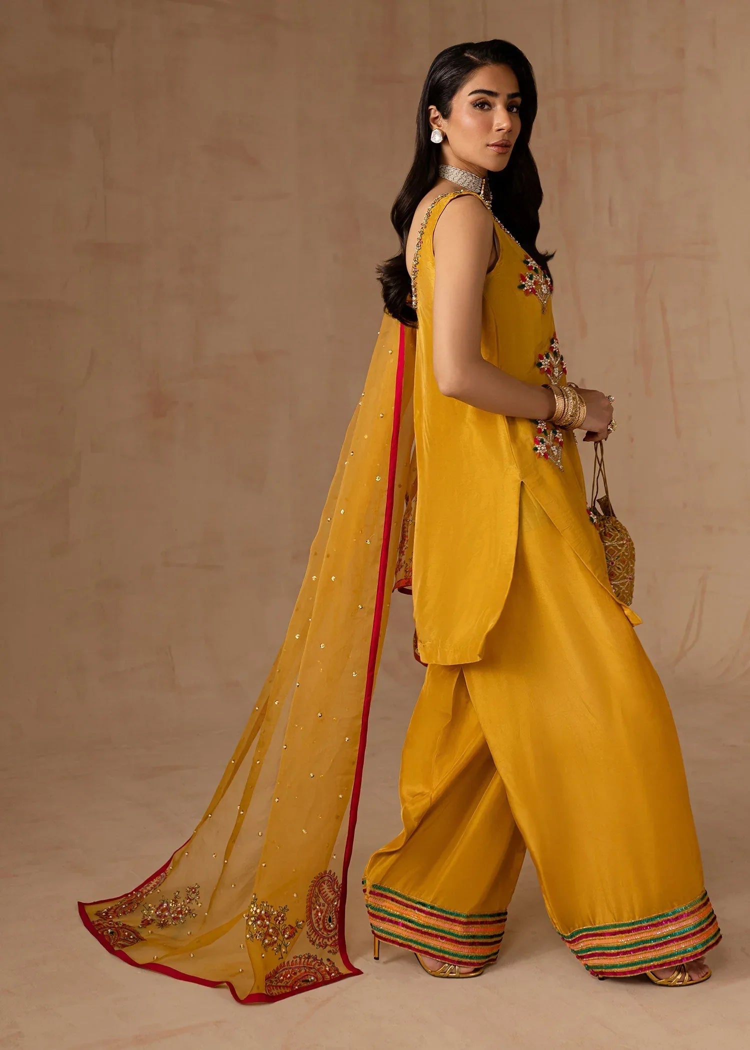 Maria Osama Khan | Noir Bliss Luxury Formals | Marigold Muse - Rang-e-Khaas