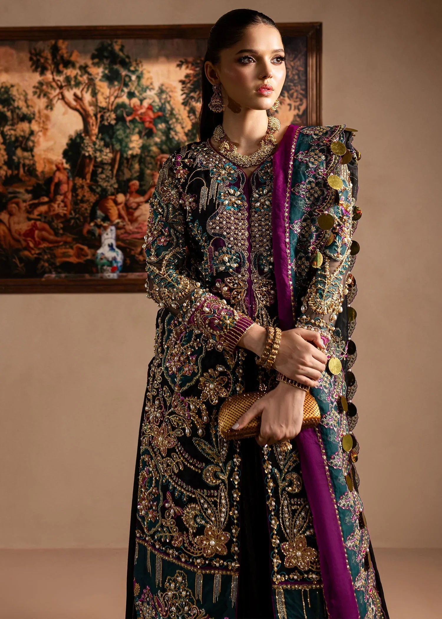 Maria Osama Khan | Lamhay Wedding Festive | Zumar - Rang-e-Khaas