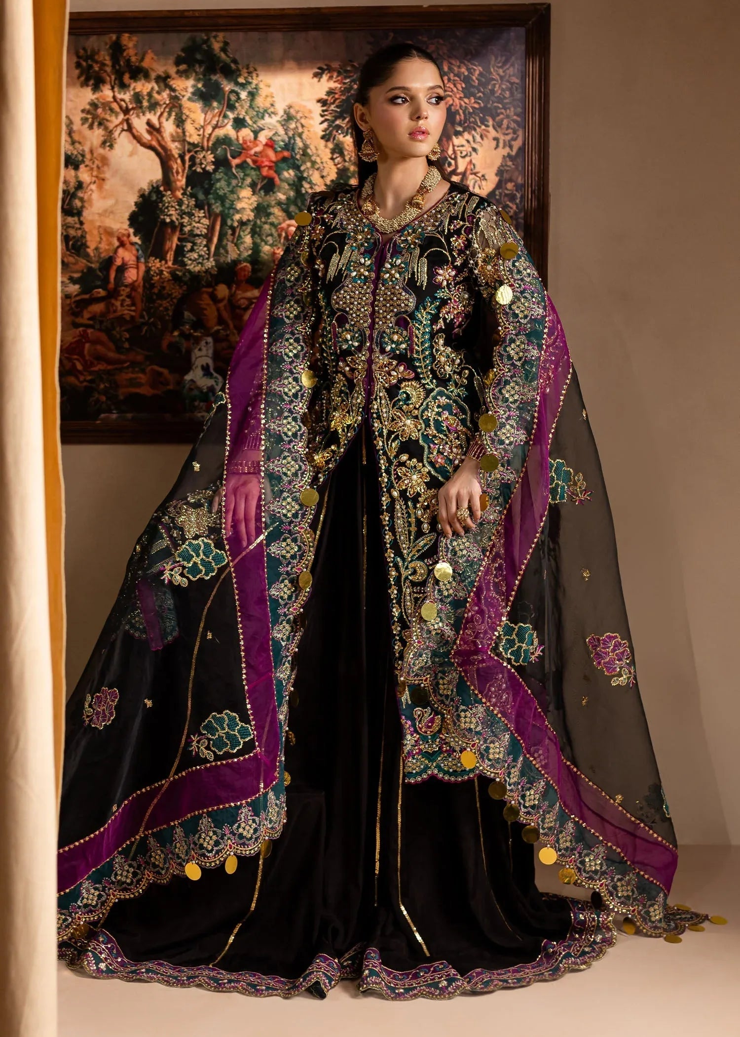 Maria Osama Khan | Lamhay Wedding Festive | Zumar - Rang-e-Khaas
