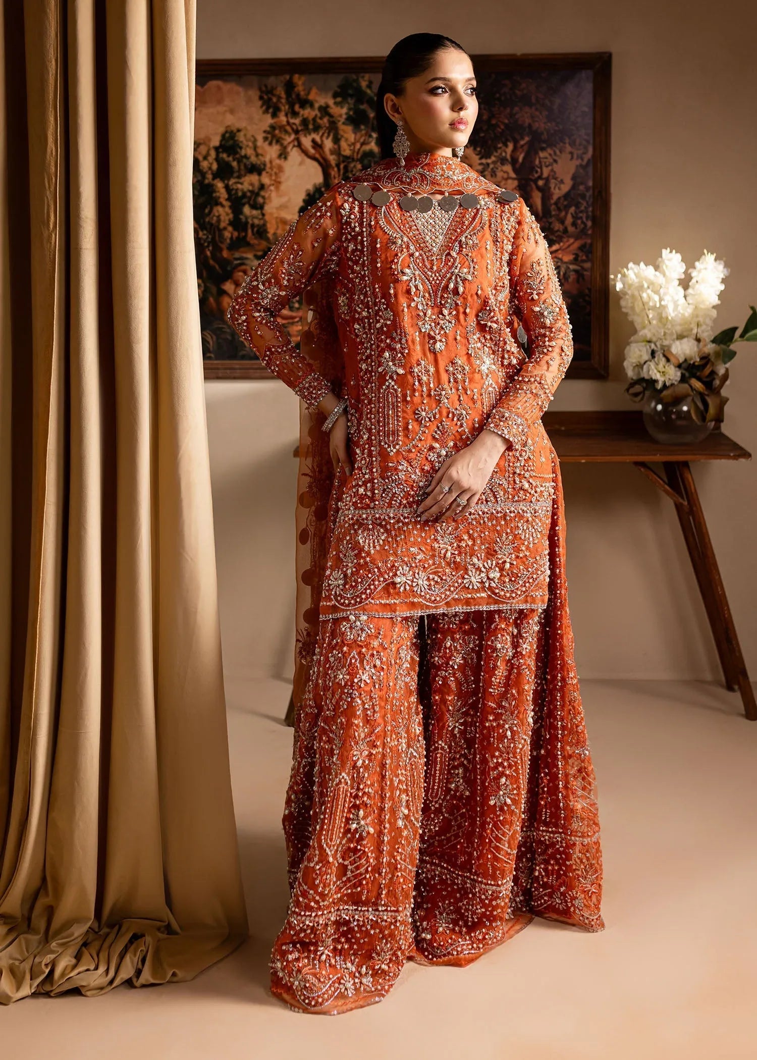 Maria Osama Khan | Lamhay Wedding Festive | Gulnaar - Rang-e-Khaas