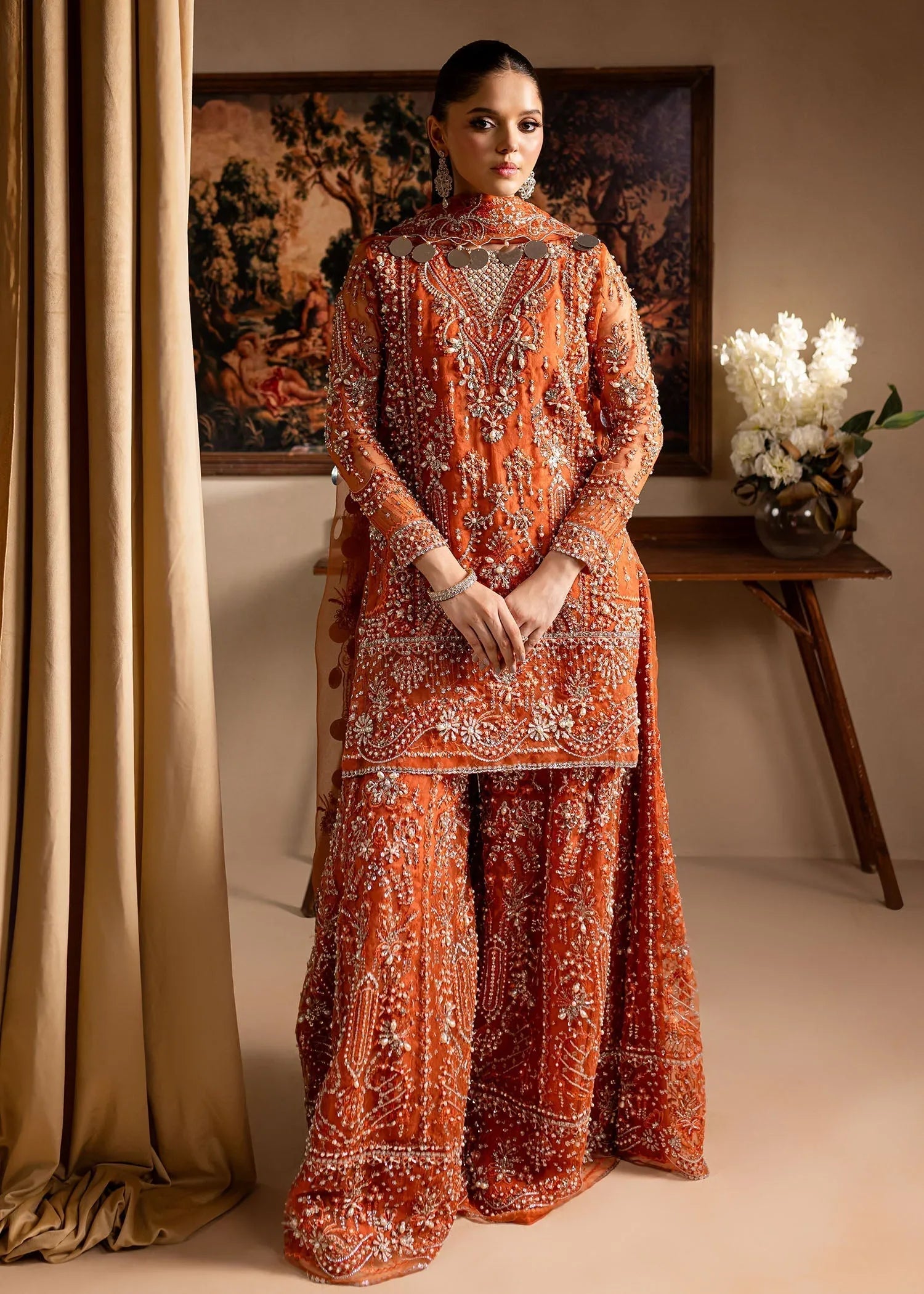 Maria Osama Khan | Lamhay Wedding Festive | Gulnaar - Rang-e-Khaas