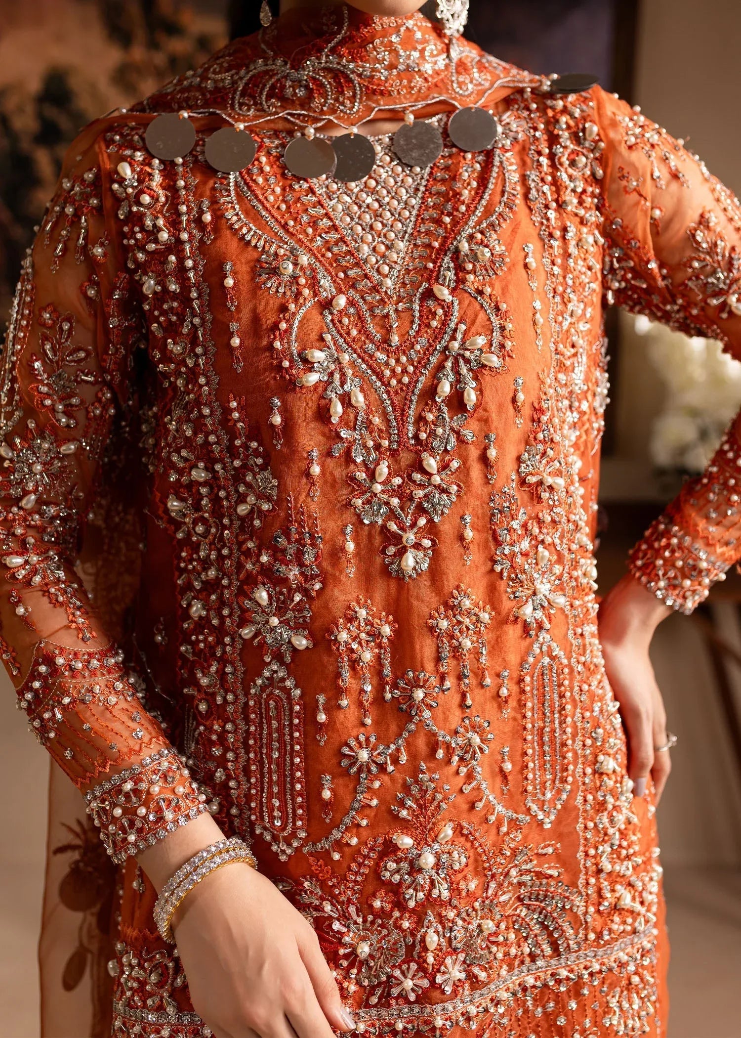 Maria Osama Khan | Lamhay Wedding Festive | Gulnaar - Rang-e-Khaas