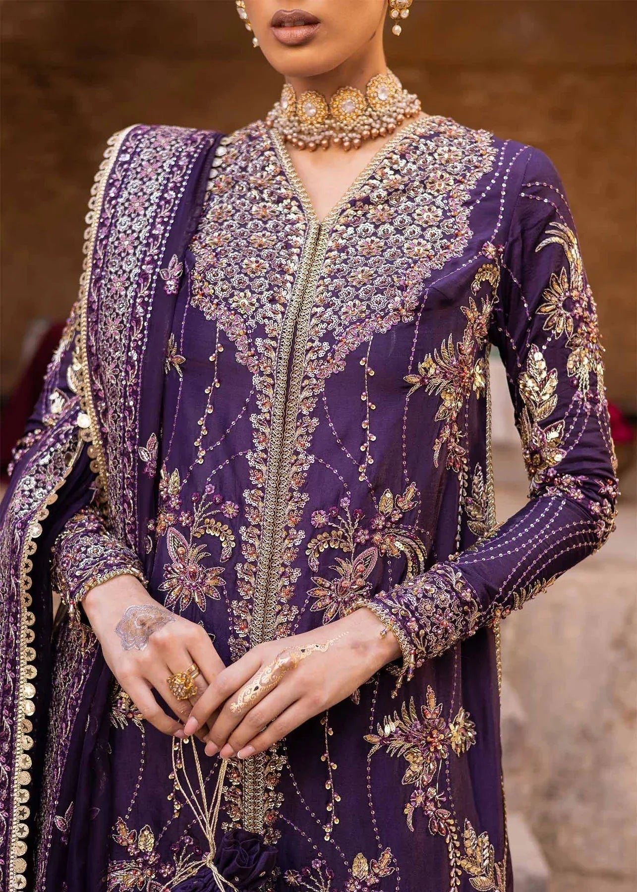 Akbar Aslam | Dastaan Luxury Formals | Haniye - Rang-e-Khaas