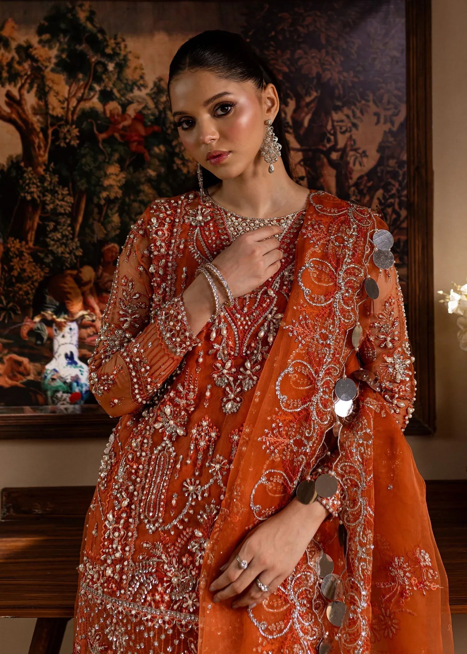 Maria Osama Khan | Lamhay Wedding Festive | Gulnaar - Rang-e-Khaas