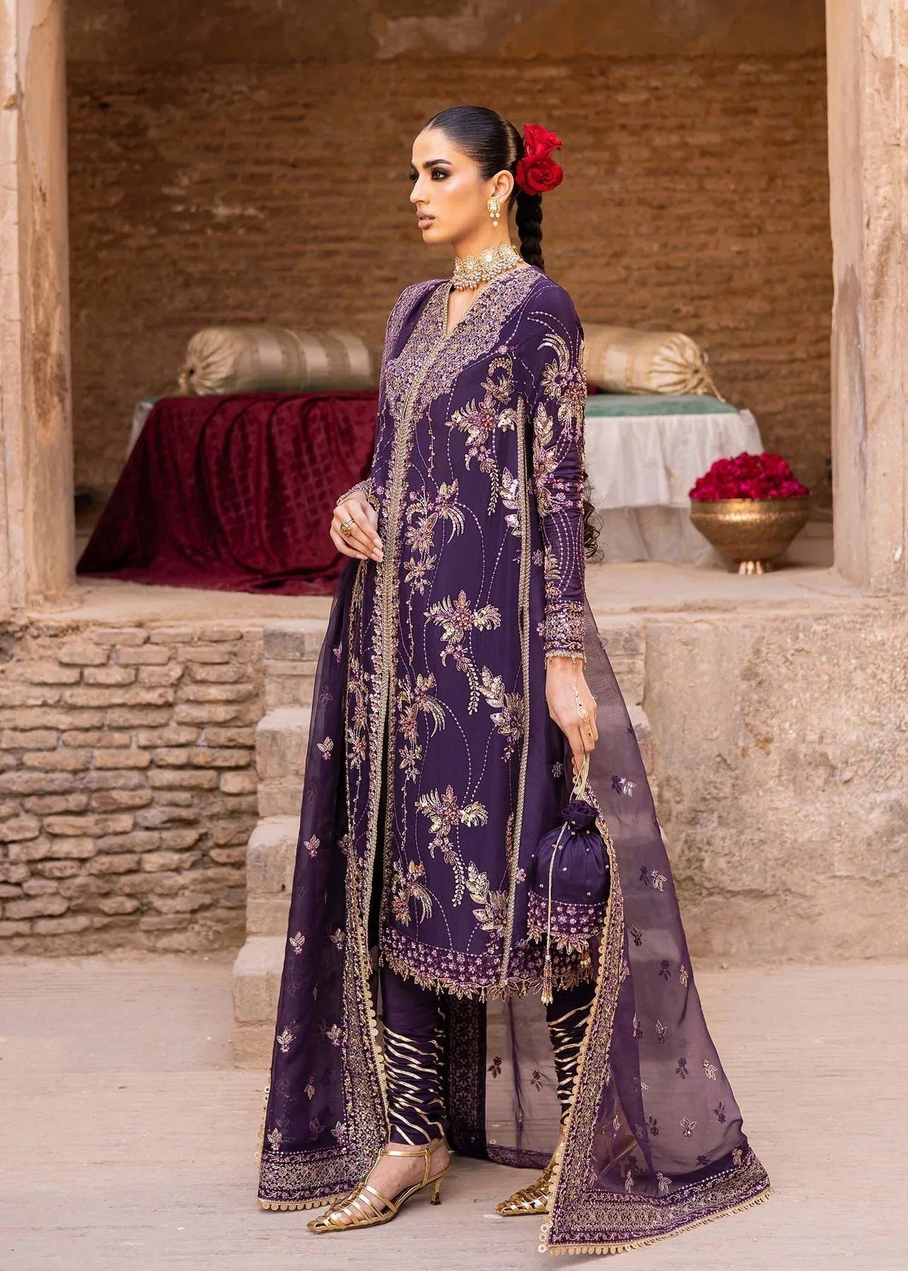 Akbar Aslam | Dastaan Luxury Formals | Haniye - Rang-e-Khaas