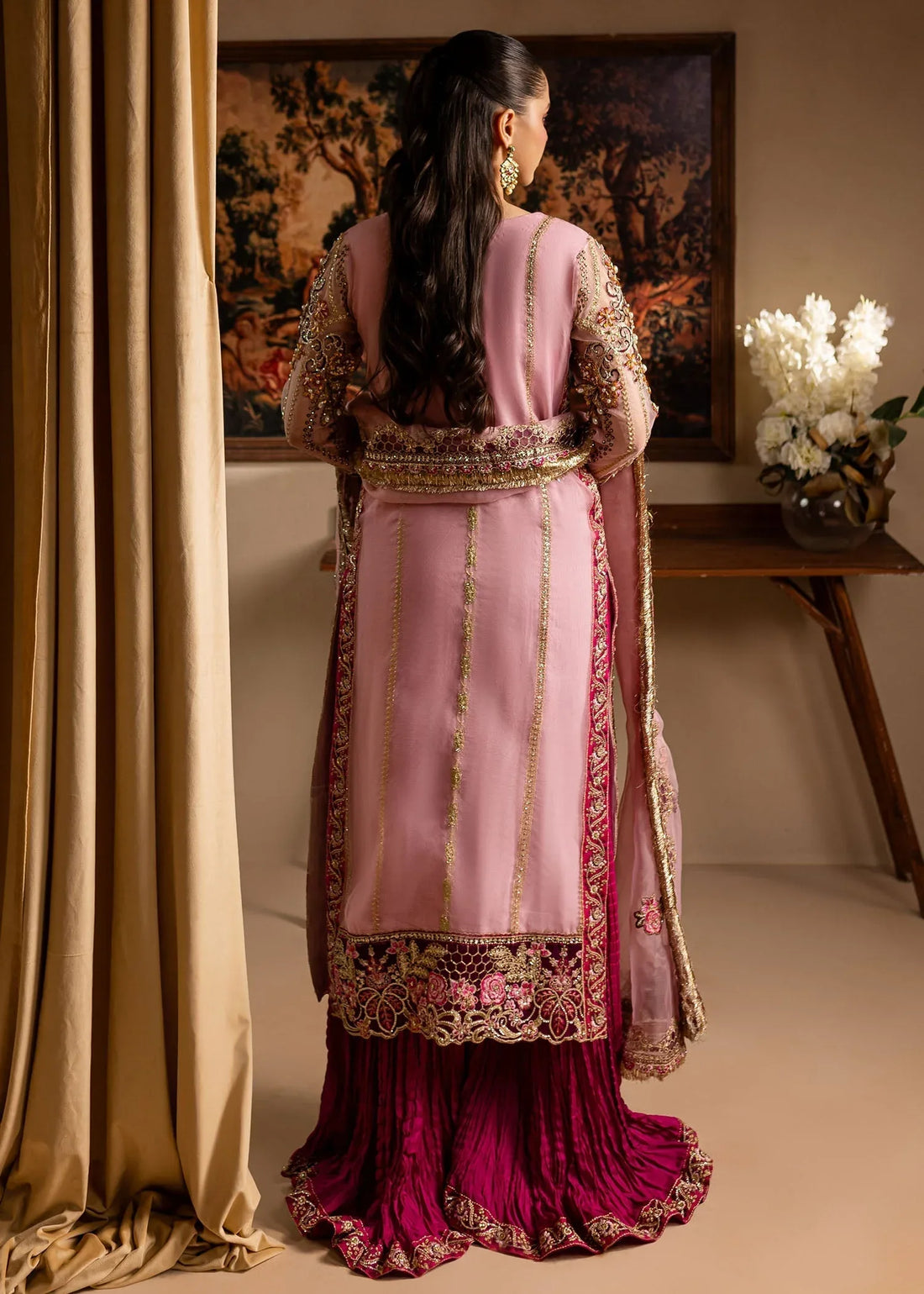 Maria Osama Khan | Lamhay Wedding Festive | Zarmina - Rang-e-Khaas