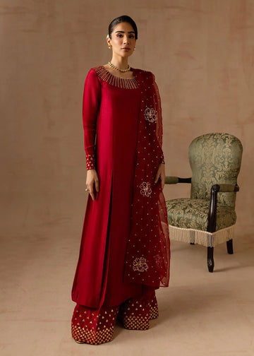 Maria Osama Khan | Noir Bliss Luxury Formals | Ruby - Rang-e-Khaas