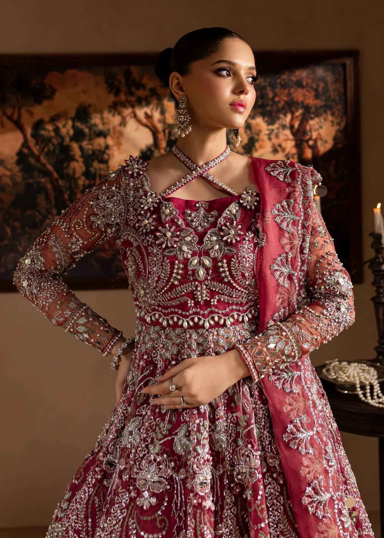 Maria Osama Khan | Lamhay Wedding Festive | Nayab - Rang-e-Khaas