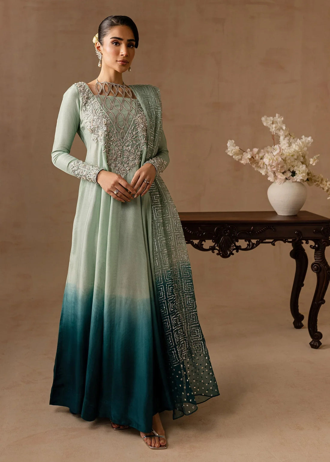 Maria Osama Khan | Noir Bliss Luxury Formals | Aazure - Rang-e-Khaas