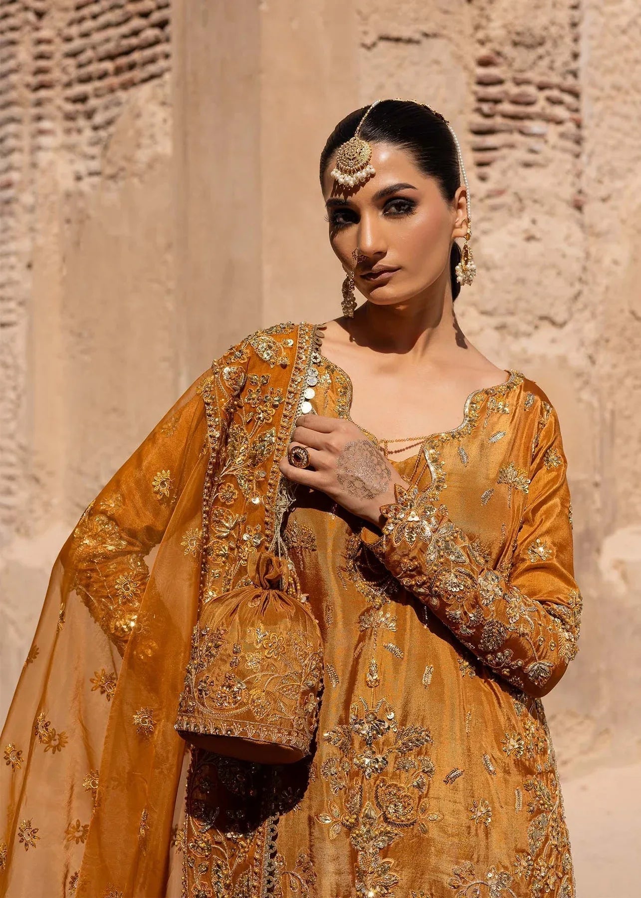 Akbar Aslam | Dastaan Luxury Formals | Zarmisha - Rang-e-Khaas