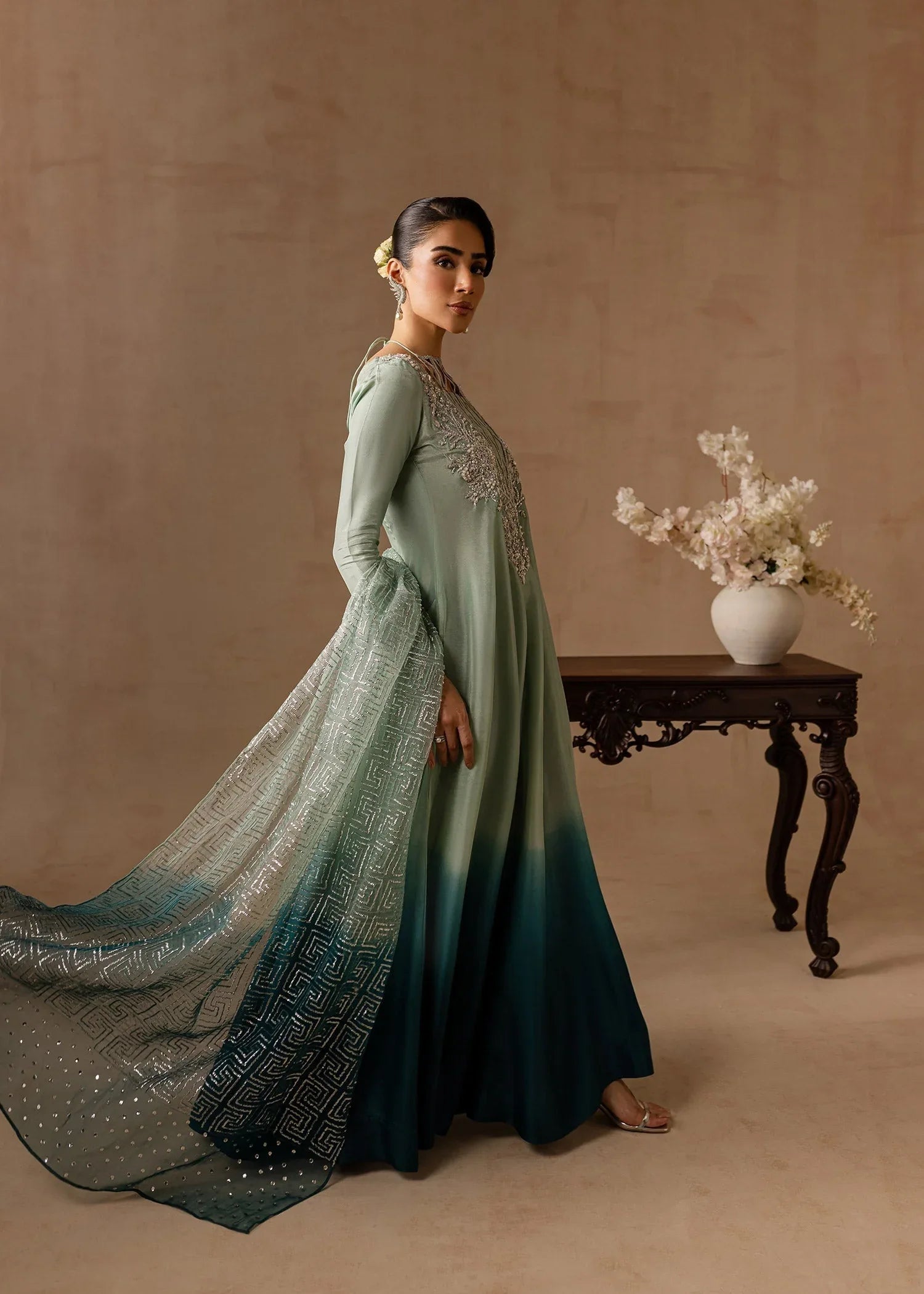 Maria Osama Khan | Noir Bliss Luxury Formals | Aazure - Rang-e-Khaas