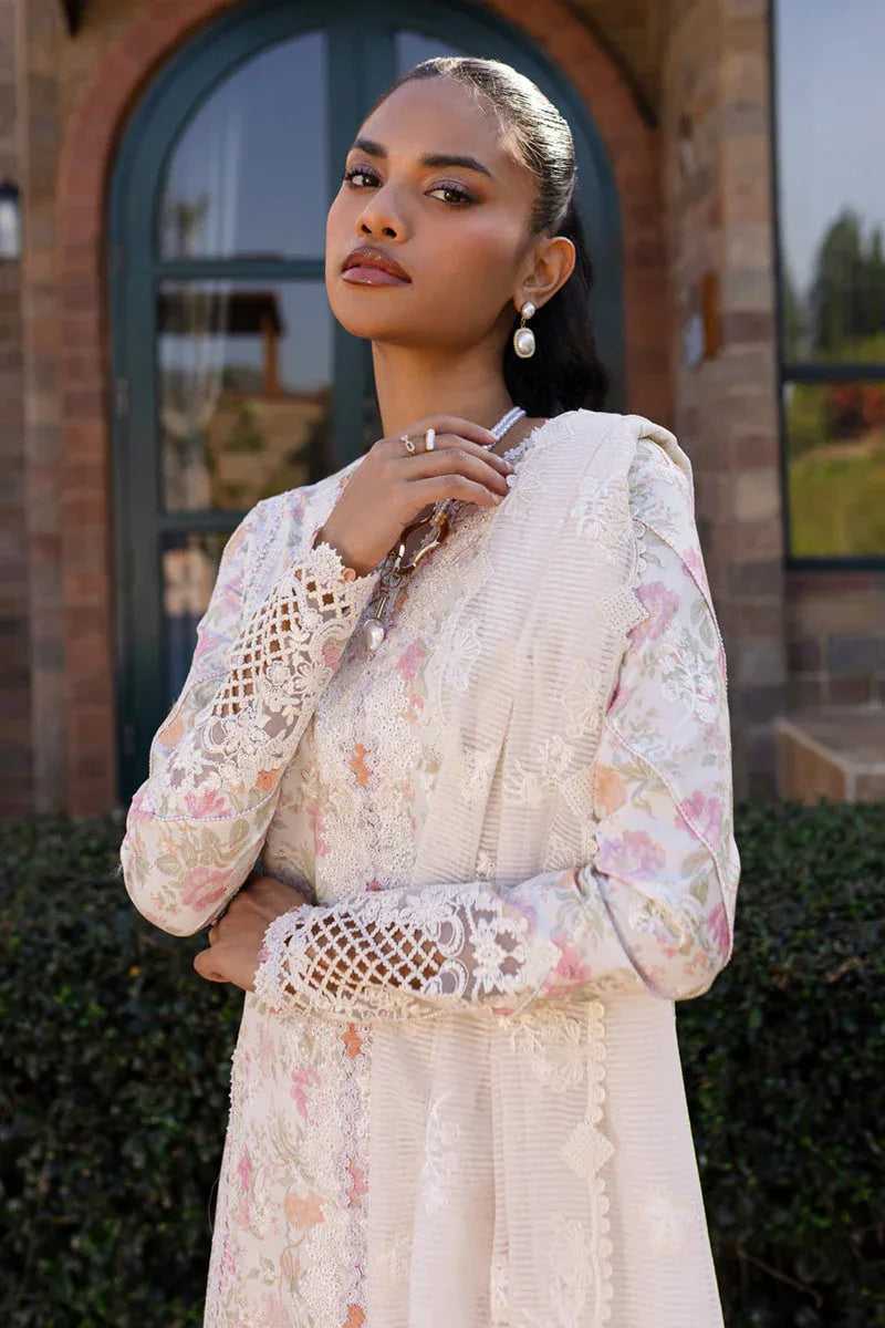 Qalamkar | Q Line Lawn 25 | QM-18 Feeha - Rang-e-Khaas