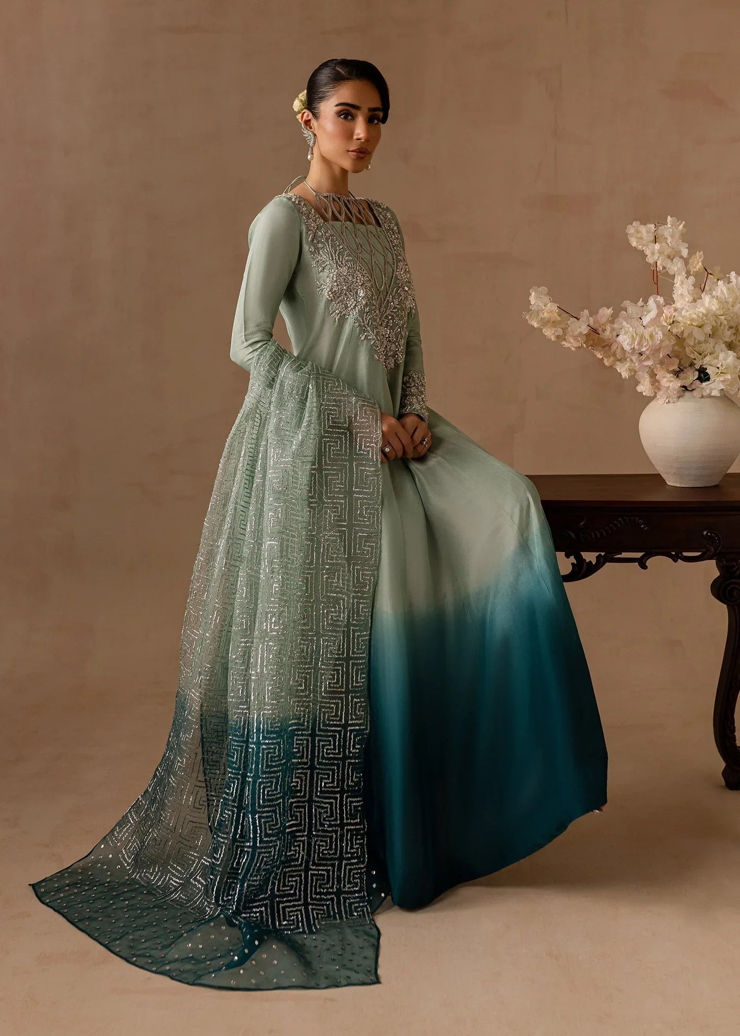 Maria Osama Khan | Noir Bliss Luxury Formals | Aazure - Rang-e-Khaas