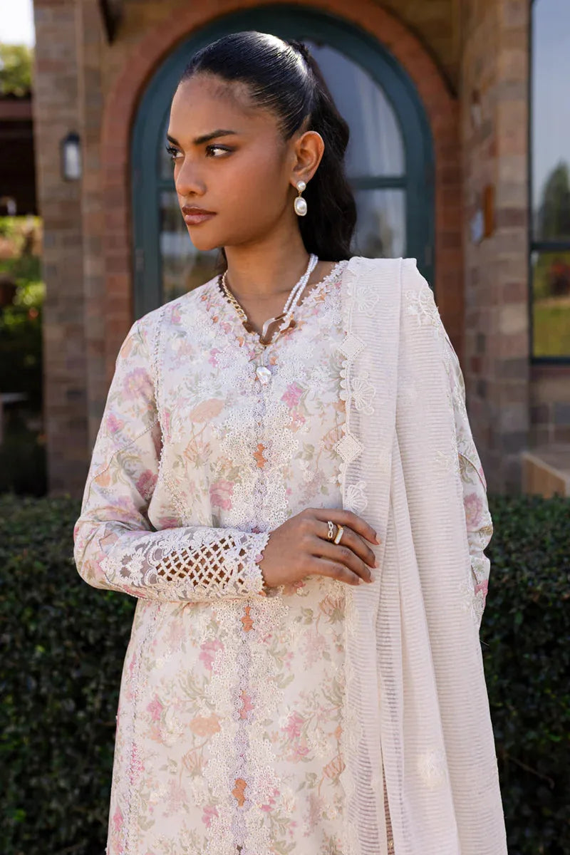 Qalamkar | Q Line Lawn 25 | QM-18 Feeha - Rang-e-Khaas