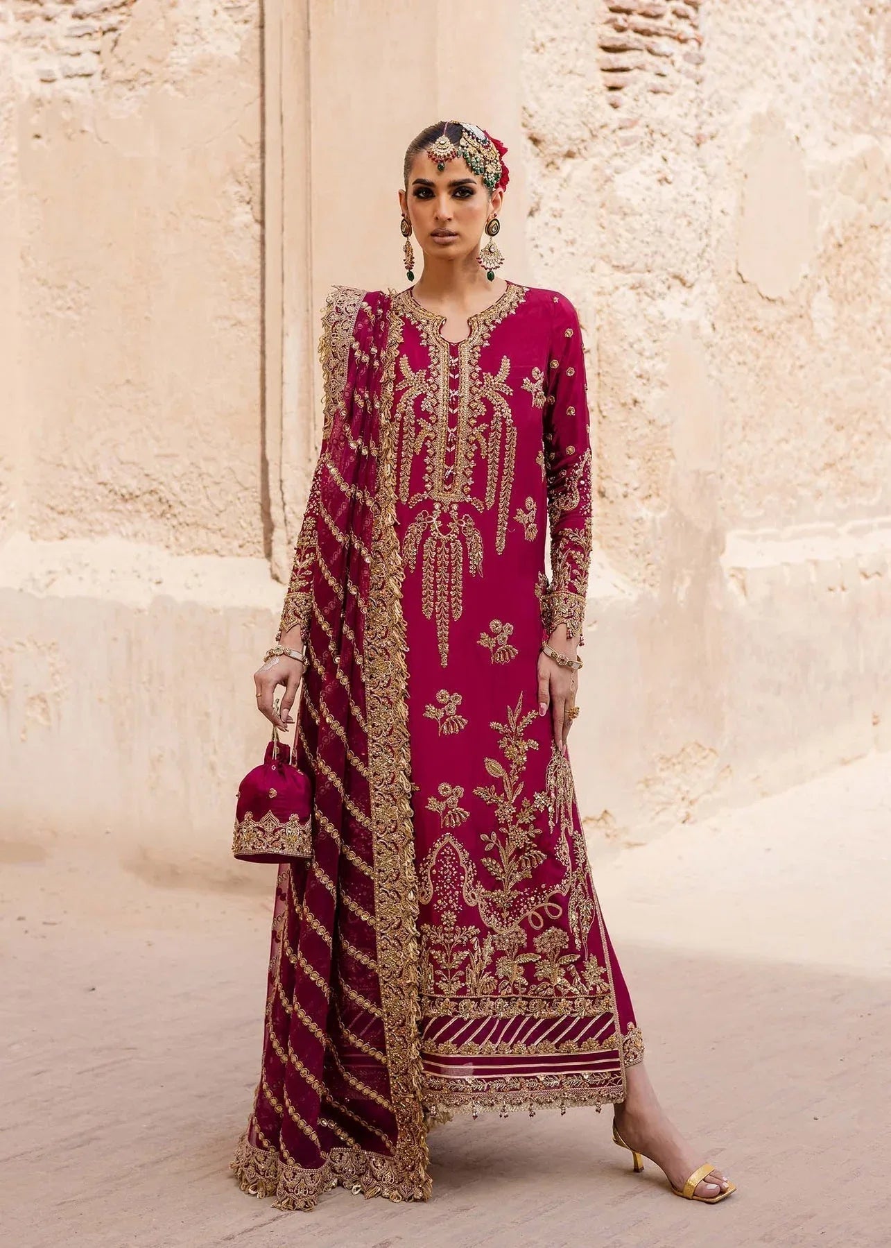 Akbar Aslam | Dastaan Luxury Formals | Gulebahar - Rang-e-Khaas