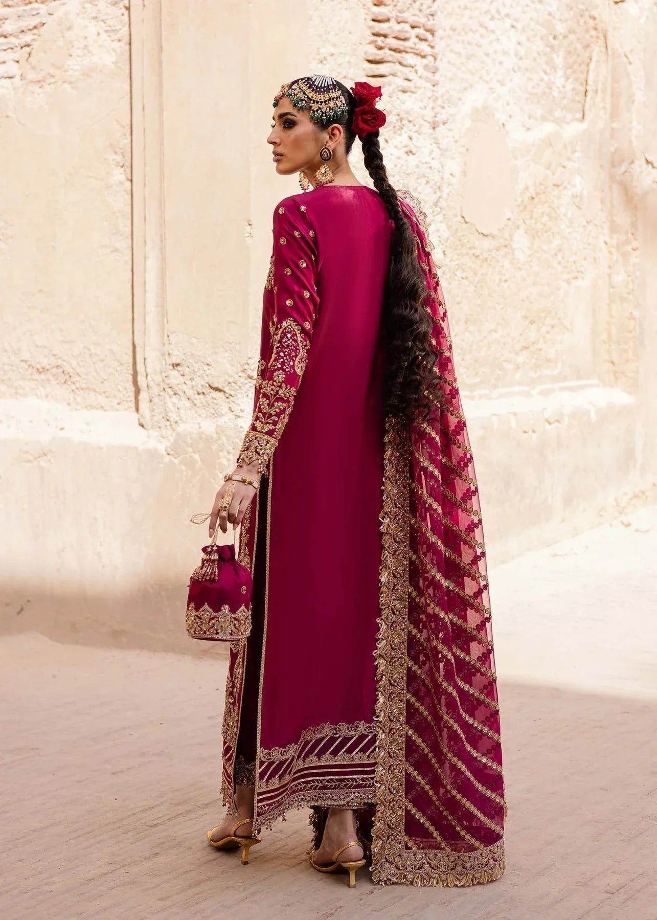 Akbar Aslam | Dastaan Luxury Formals | Gulebahar - Rang-e-Khaas