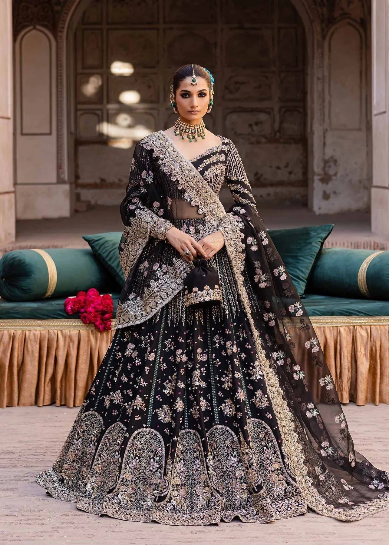 Akbar Aslam | Dastaan Luxury Formals | Nehaab - Rang-e-Khaas
