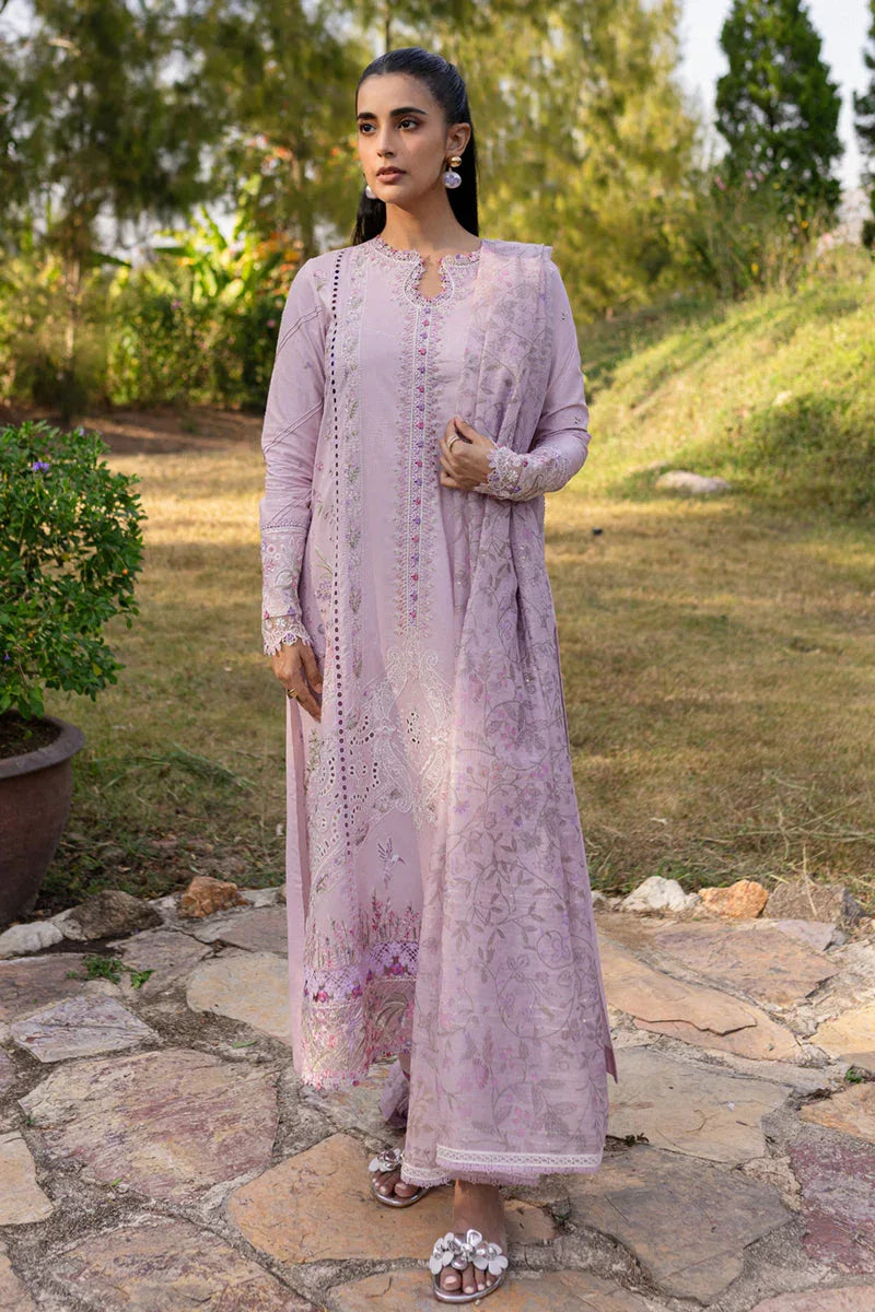 Qalamkar | Q Line Lawn 25 | QM-05 Cecilia - Rang-e-Khaas