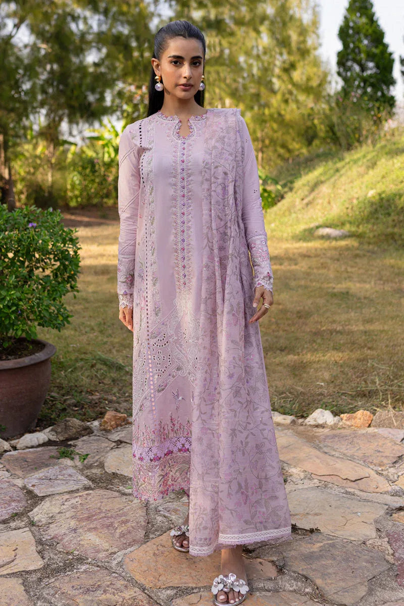 Qalamkar | Q Line Lawn 25 | QM-05 Cecilia - Rang-e-Khaas